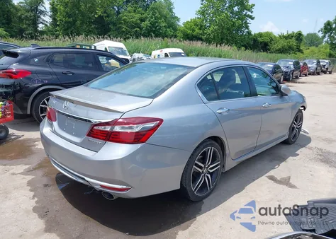 2017 Honda Accord Sport из США, поврежденный, VIN 1HGCR2F53HA007503